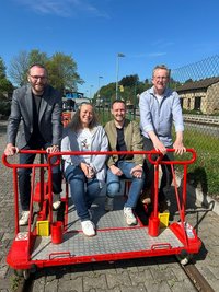 Johannes Huber, Sabine Stein, Philipp Schultheiß, Uwe Engelmann